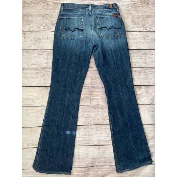 7 For All Mankind Women's High Waist Bootcut Jeans Size 28 - Picture 8 of 11